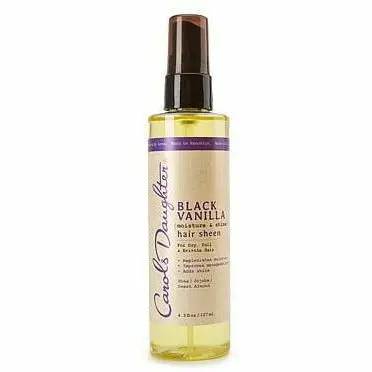 Carol’s Daughter Black Vanilla Hair Sheen Spray – 4.3 oz Shine Enhancer