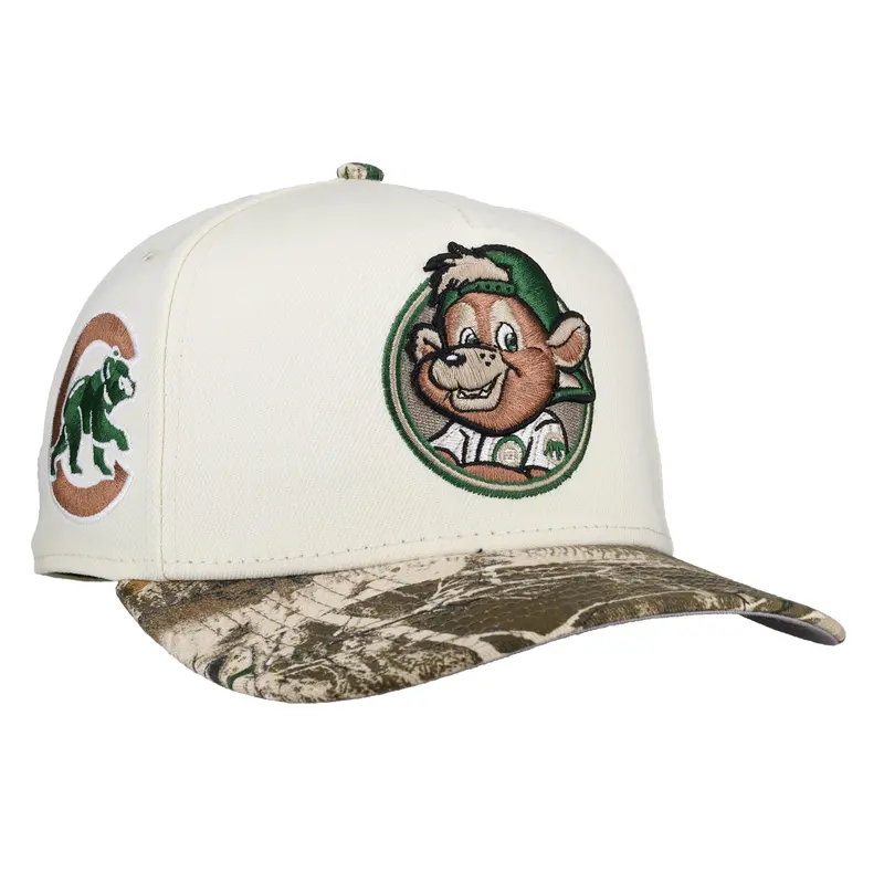 Chicago Cubs Clark the Bear Camo & White 9Fifty Snapback Cap
