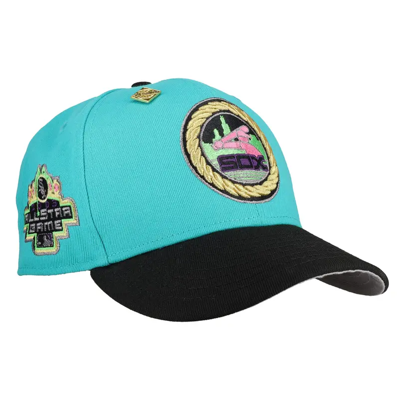 Chicago White Sox 2003 All-Star Game Teal & Black 59Fifty Fitted Cap