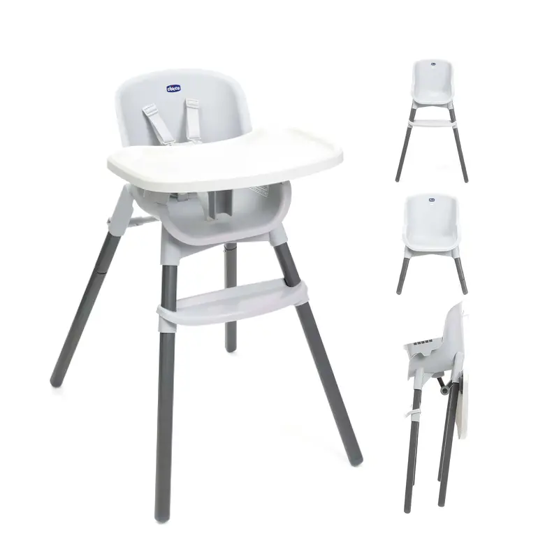 Chicco Zest High Chair in Moon Grey