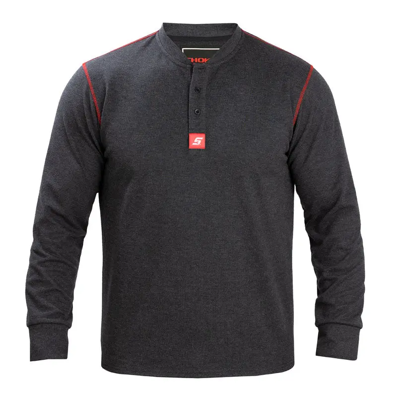 Classic-Fit Midweight Henley Top
