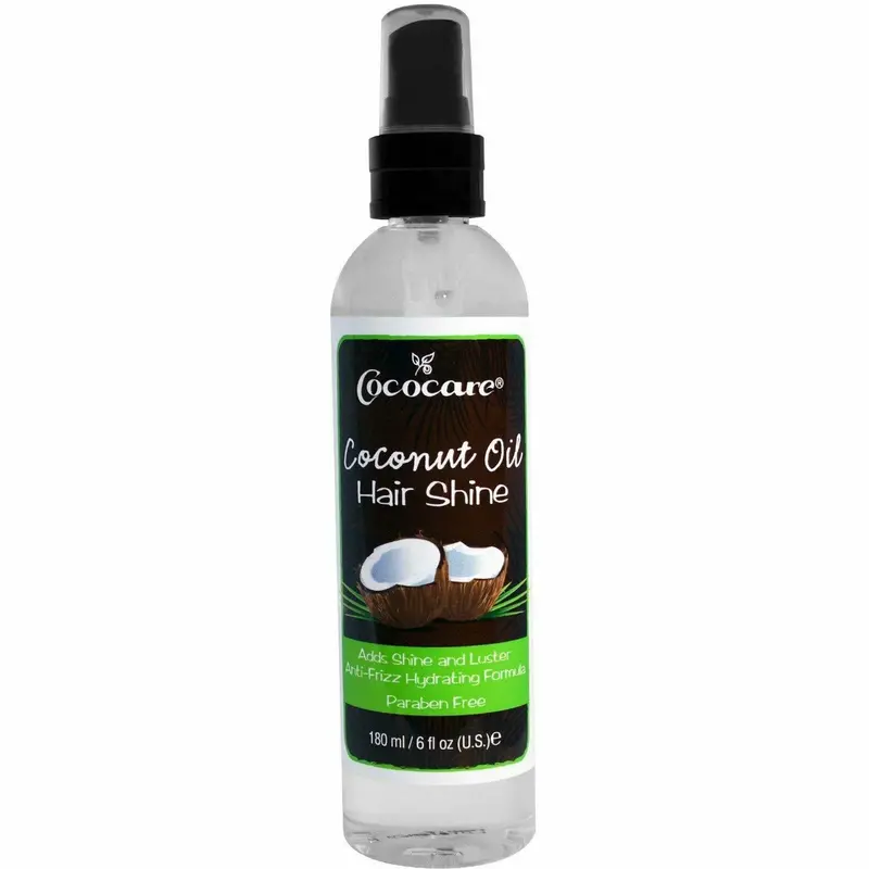 Cococare Coconut Oil Hair Shine Serum – 6 Fl Oz