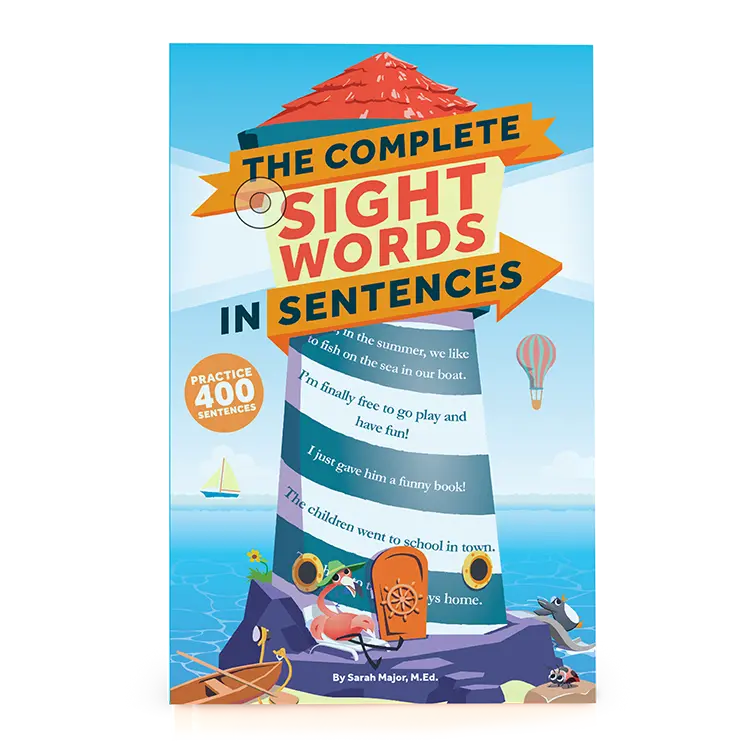 Complete Sight Words in Context – Sentence Practice Workbook