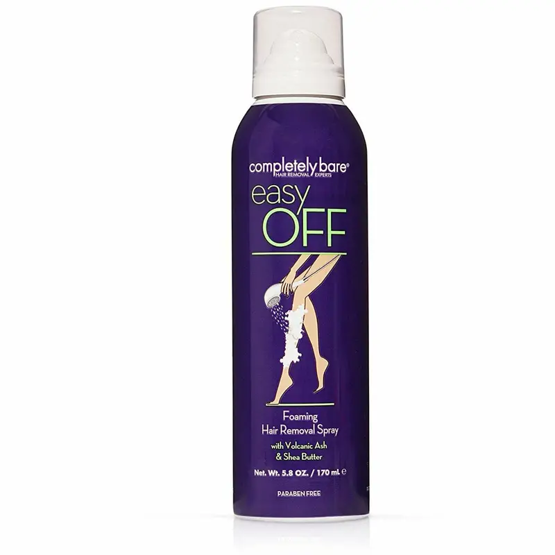 Completely Bare Easy-Off Hair Removal Spray – 6 oz Gentle Formula