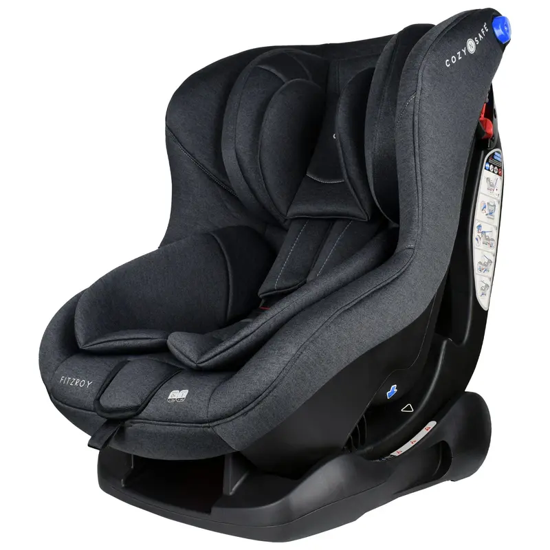 Cozy N Safe Fitzroy Group 0+/1 Reversible Car Seat – Graphite Grey