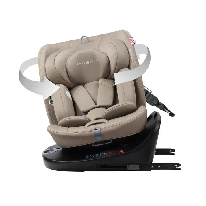 Cozy N Safe Galaxy i-Size 360° Rotating Infant Car Seat – Ecru Beige
