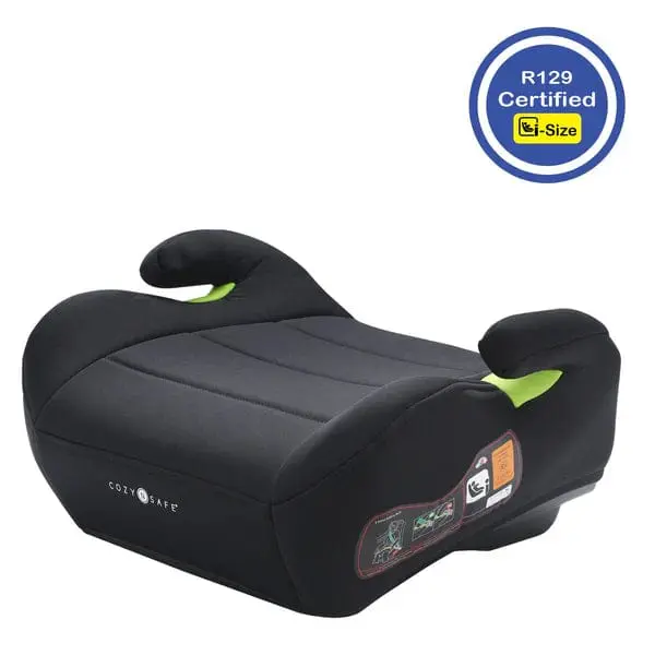 Cozy n Safe Kea i-Size Booster Seat for Ages 4–12 – Onyx Black