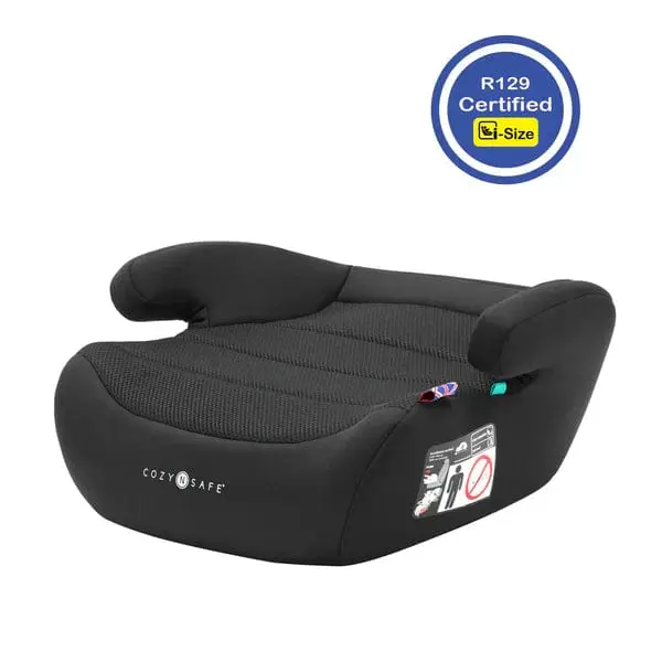 Cozy N Safe Neo i-Size Booster Seat – Black & Grey, 125–150 cm