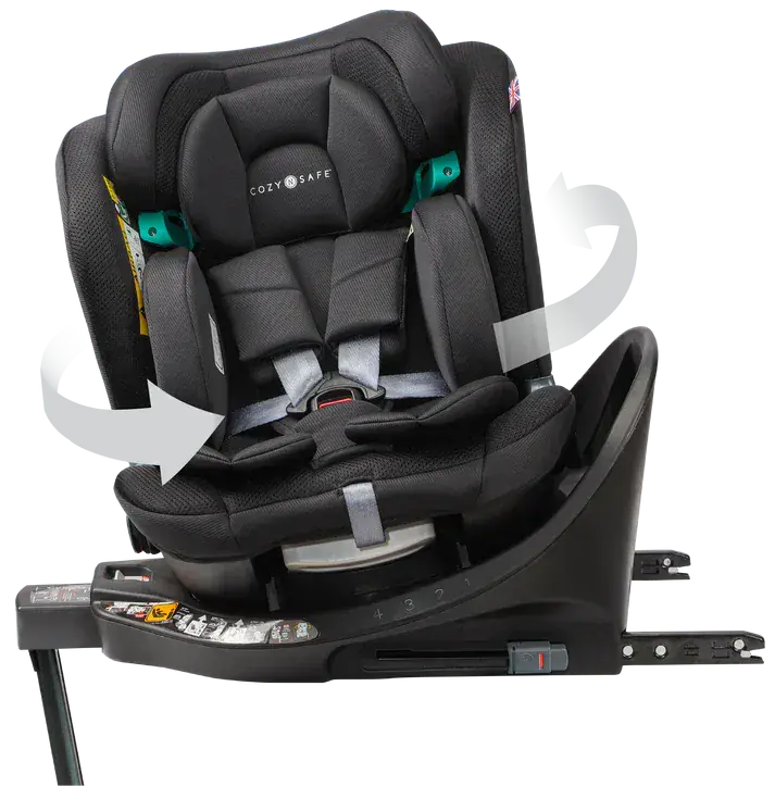 Cozy N Safe Stanford i-Size 360° Rotating Car Seat – Jet