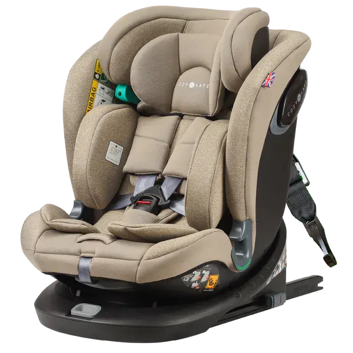 Cozy N Safe Vesta i-Size 360° Rotating Car Seat – Ecru