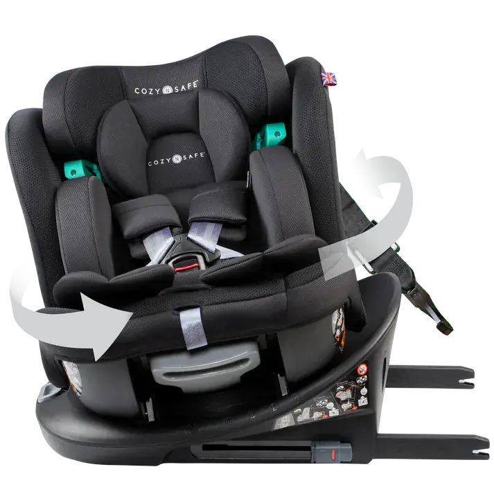 Cozy N Safe Vesta i-Size 360° Rotating Car Seat – Jet