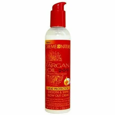 Creme of Nature Smooth & Shine Blow-Out Creme – 7.6 oz Heat-Activated Polishing Cream