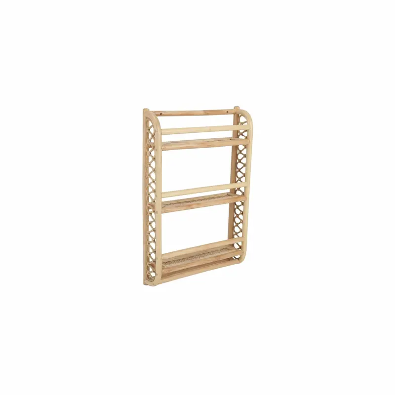 CuddleCo Aria Wave Rattan Bookshelf Unit