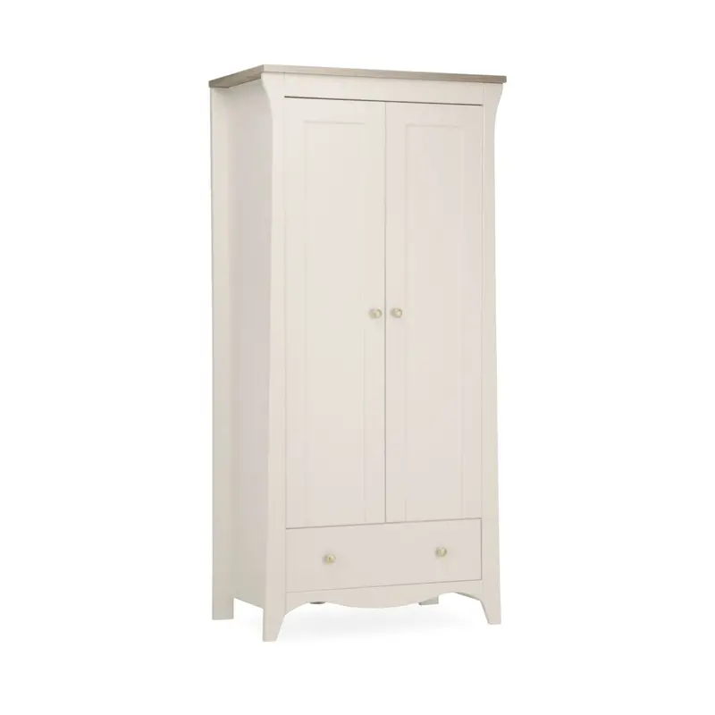 CuddleCo Clara Cashmere Two-Door Double Wardrobe
