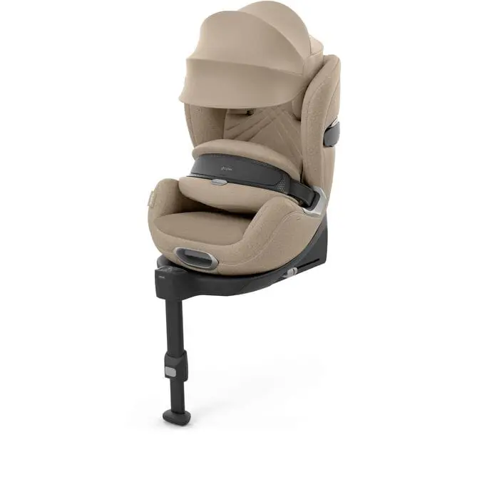 Cybex Anoris T2 i-Size PLUS Car Seat – Cozy Beige Warm-Tone Safety Seat