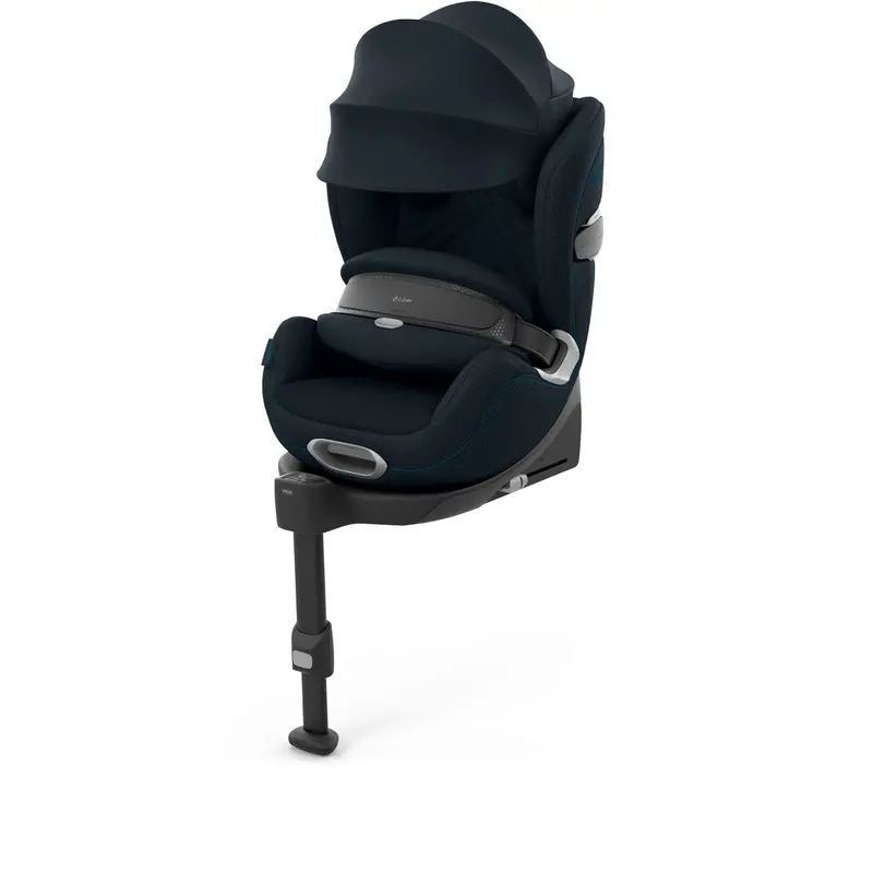 Cybex Anoris T2 i-Size PLUS Car Seat – Nautical Blue Coastal-Inspired Model