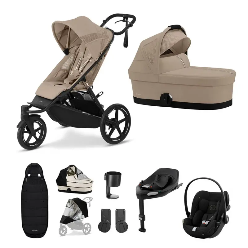 Cybex AVI Spin Luxury Cloud G Travel System – Almond Beige