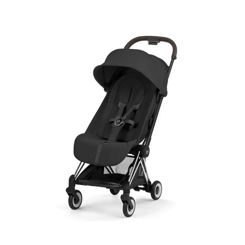 CYBEX Coya Stroller in Chrome & Sepia Black – Style Collection (2026)