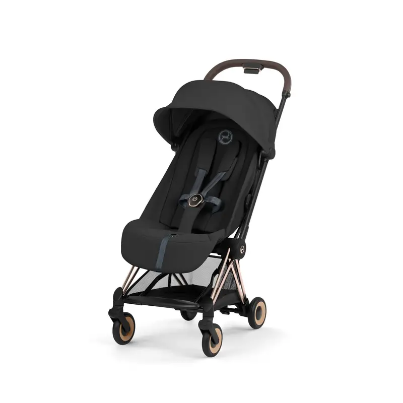 CYBEX Coya Stroller in Rose Gold & Sepia Black – 2026 Edition