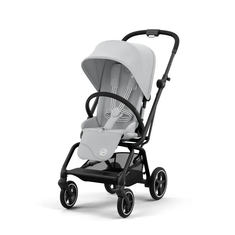 Cybex EEZY S Twist+2 Compact Pushchair in Black and Fog Grey