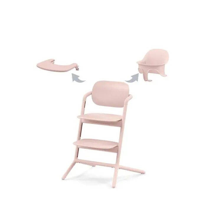 Cybex Lemo 3-in-1 High Chair – Pearl Pink