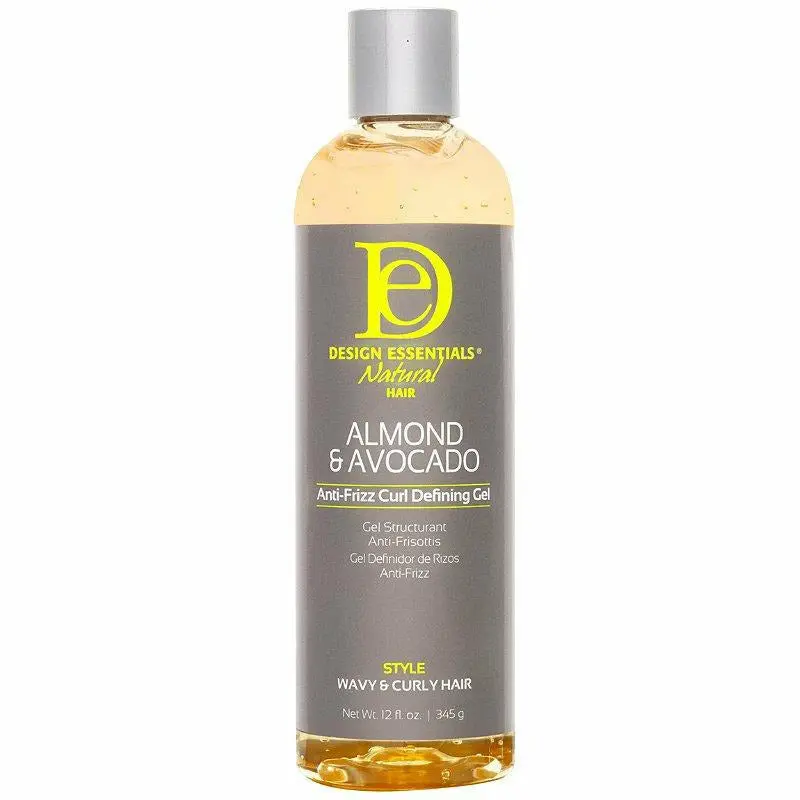 Design Essentials Almond & Avocado Curl Defining Gel – Humidity-Resistant Hold