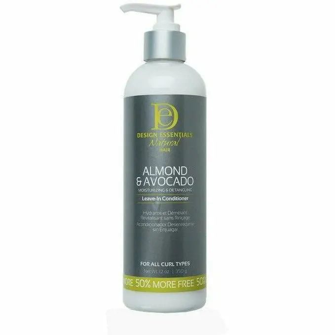 Design Essentials Almond & Avocado Leave-In Conditioner for Curly and Coily Hair