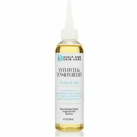 Design Essentials Anti-Itch & Tension Relief Oil – 4 oz Soothing Scalp Therapy