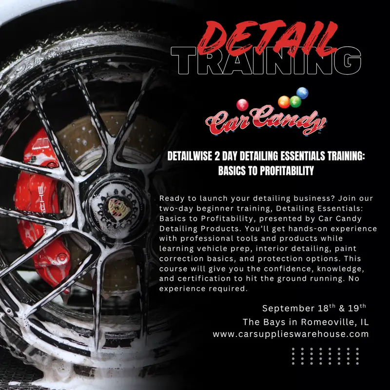 DetailWise 2-Day Detailing Training: From Fundamentals to Business Profitability