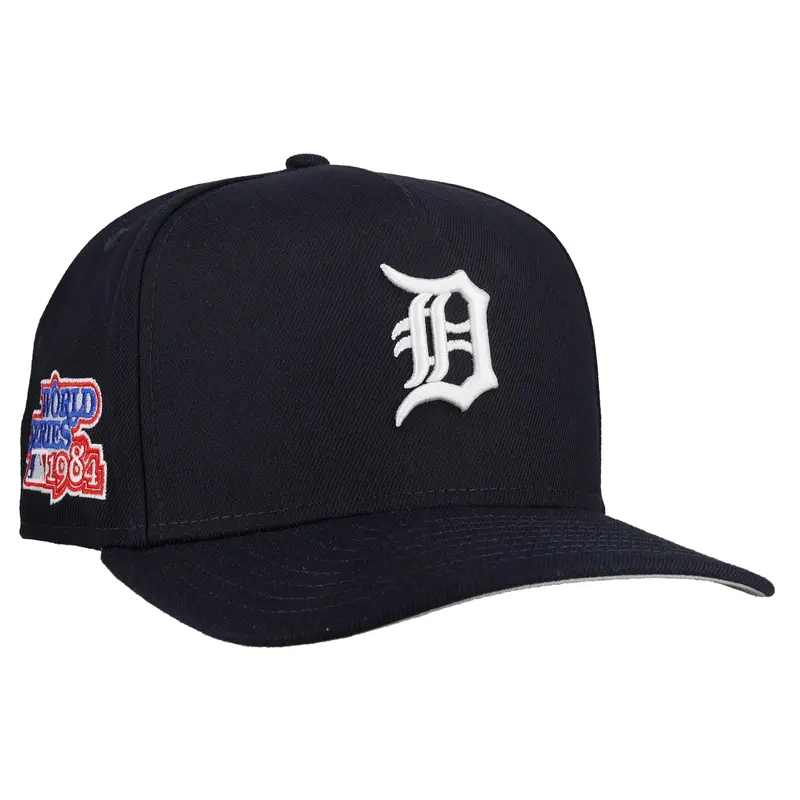 Detroit Tigers 1984 Championship Snapback – Grey Brim 9Fifty A-Frame Hat