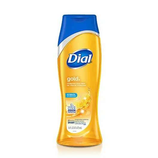 Dial Gold Deodorizing Body Wash – Odor-Neutralizing Formula, 16 oz