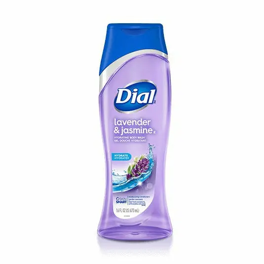 Dial Lavender & Jasmine Hydrating Body Wash – Soothing Aroma, 16 oz