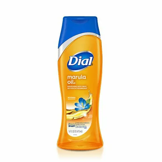 Dial Marula Oil Nourishing Body Wash – Antioxidant-Rich Hydration, 16 oz