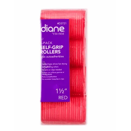 Diane 1.5-Inch Self-Grip Foam Rollers – Medium-Diameter Curling Set (#D3721)
