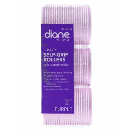 Diane 2-Inch Self-Grip Foam Rollers – Reusable Curling Tools (#D3724)
