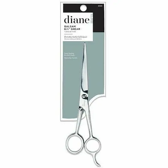 Diane Balsam Barber Shear – 6.5″ Ergonomic Stainless Steel Cutting Tool