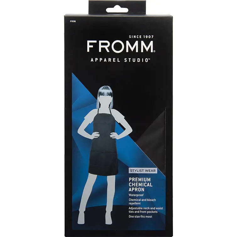 Diane Premium Chemical-Resistant Apron for Color & Perm Services (F7036)
