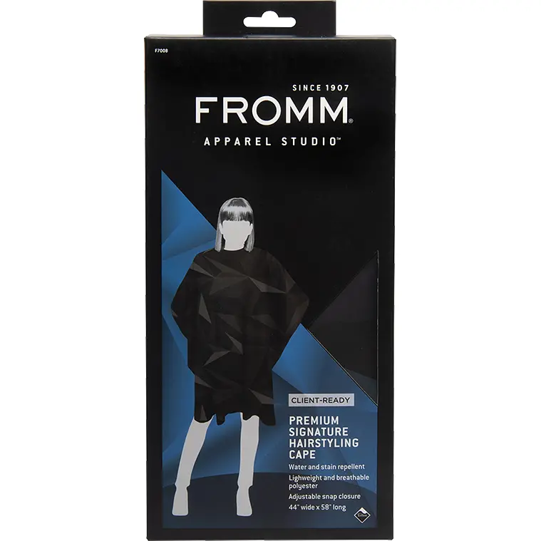 Diane Signature Professional Hairstyling Cape – Water-Resistant, Lightweight Salon Cape (F7008)