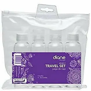 Diane Travel Pouch for Bottles – Compact Organizer Set (#D3017)