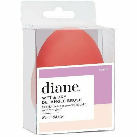 Diane Wet & Dry Detangling Brush – Flexible Bristles for All Hair Types #DBB126
