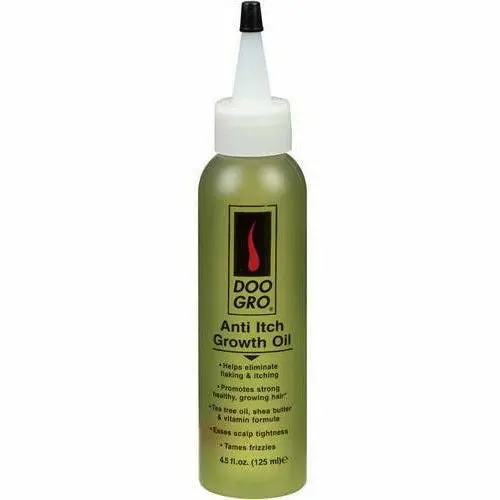 Doo Gro Anti-Itch Scalp Oil – 4.5 oz Soothing Relief for Dry, Flaky Scalps