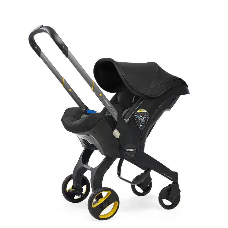 Doona+ Car Seat Bundle – Nitro Black with Seat Protector