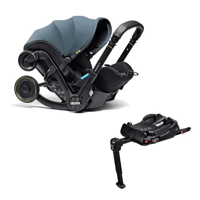 Doona X All-in-One Infant Car Seat & Stroller – Ocean Blue