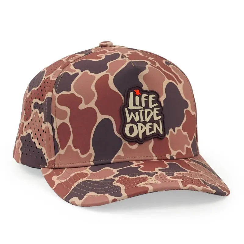 Duck Camo Low-Profile Outdoor Performance Hat