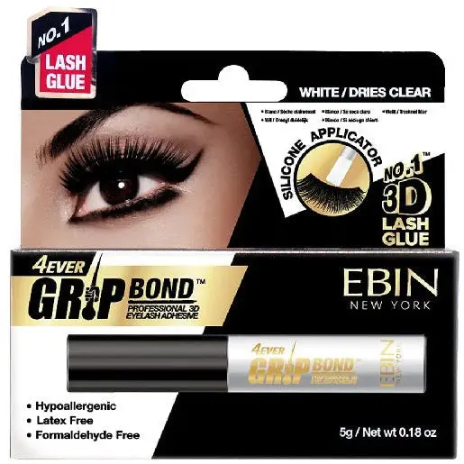 EBIN Grip Bond White Latex-Free Lash Adhesive