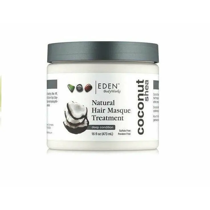 EDEN Bodyworks Coconut Shea Deep Conditioning Hair Masque – 16 oz