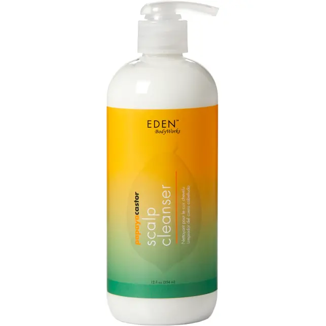 Eden Bodyworks Papaya & Castor Scalp Cleanser – 12 oz
