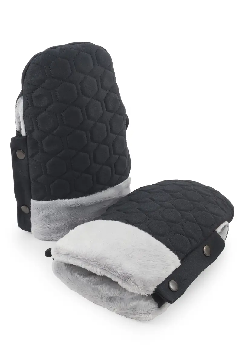 Egg3 Handmuff in Carbonite Finish