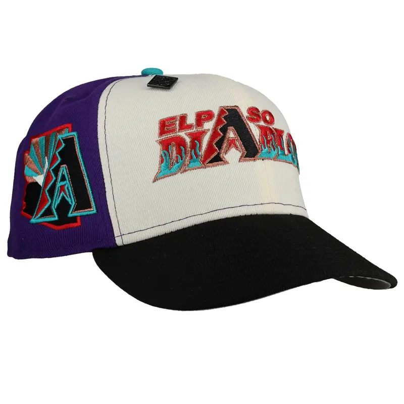 El Paso Diablos MiLB Pinwheel Metallic 59Fifty Fitted Cap