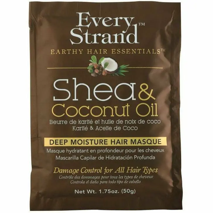Every Strand Deep Moisture Hair Masque – Shea & Coconut Oil Formula, 1.75oz Treatment
